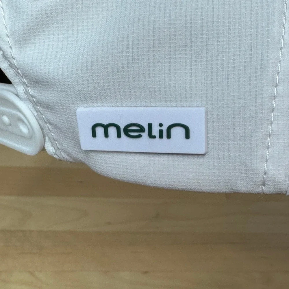 Melin Back of the Cup White Perforated Rope Snapback Golf Hat Mens